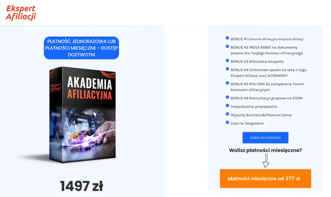 Ekspert Afiliacji wykorzystuje TubaPay